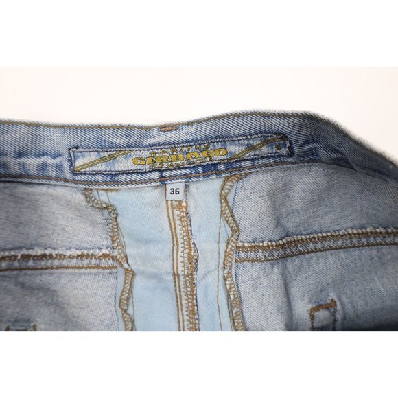 Vintage 90s Marithe Francois Girbaud Mens 36x30 Baggy Stonewash Button Fly Jeans - Picture 10 of 16